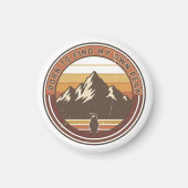 Born to find my own peak-The inspirational penguin Magneet (Voorkant)