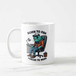Born to Fish, Work Mug Koffiemok