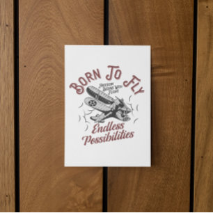 Born to Fly Briefkaart