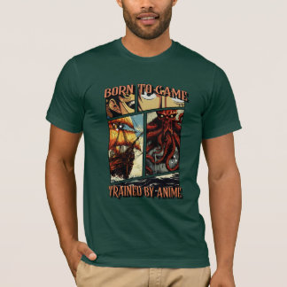 Born To Game, geoefend door Anime T shirt