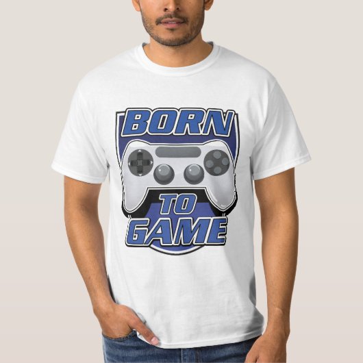 Born To Game Logo T-shirt (Voorkant)