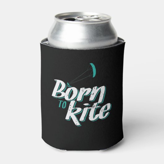 Born to Kite Blikjeskoeler (Blikje Voorkant)