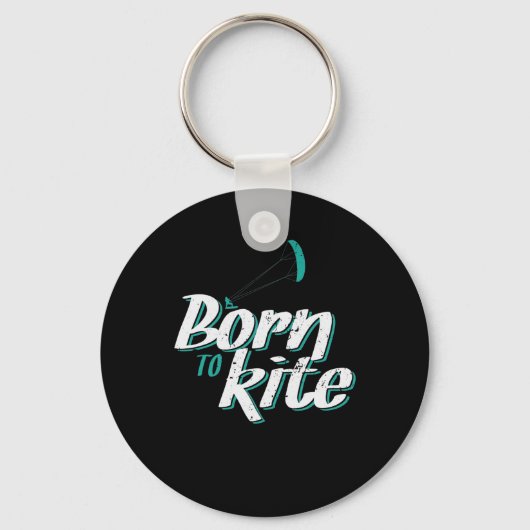 Born to Kite Sleutelhanger (Voorkant)