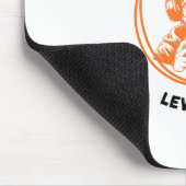 Born to Level Up Gaming Mousepad Muismat (Hoek)