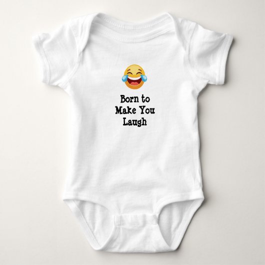 Born to Make You Laugh Romper (Voorkant)