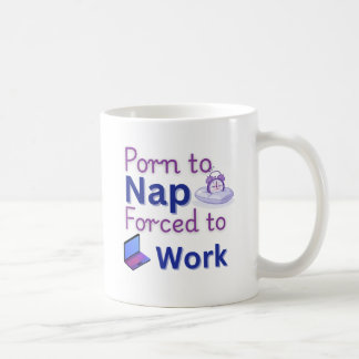 Born to Nap – Funny Work Giftful Humor Koffiemok