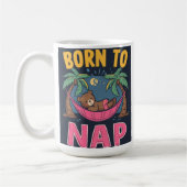 Born To Nap Mug Koffiemok (Links)