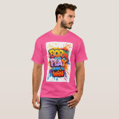 Born to Play Built to Win Sportsee retro T-shirt (Voorkant volledig)