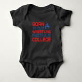 Born To Play Wrestling Romper (Voorkant)