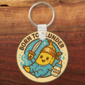 Born To Plunder Baby Banana Sleutelhanger (Achterkant)