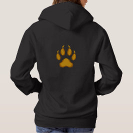 Born to Prowl – Golden Raccoon Paw Hoodie