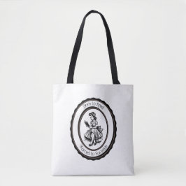 Born to Read, Forced to Socialize Tote Bag