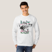 Born to Ride Basic T-shirt met lange mouwen (Voorkant volledig)