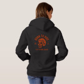 Born to Ride Hoodie (Achterkant volledig)