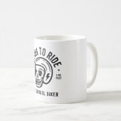 Born to Ride Koffiemok (Voorkant rechts)