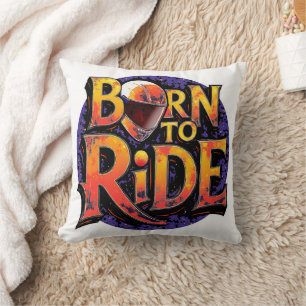 Born to Ride Kussensloop Kussen