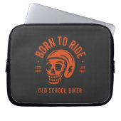 Born to Ride Laptop Sleeve (Voorkant)