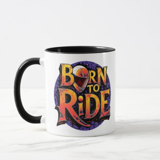 Born to Ride Mug Mok (Links)