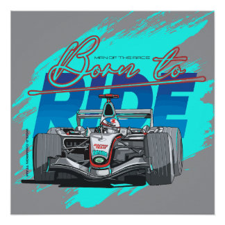 Born to ride perfect poster