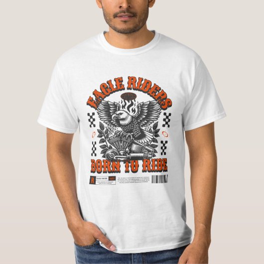 Born to Ride T-shirt (Voorkant)