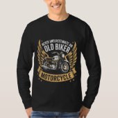 Born to Ride T-shirt met lange mouwen (Voorkant)