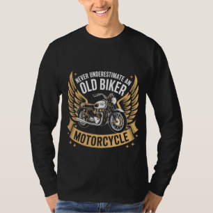 Born to Ride T-shirt met lange mouwen