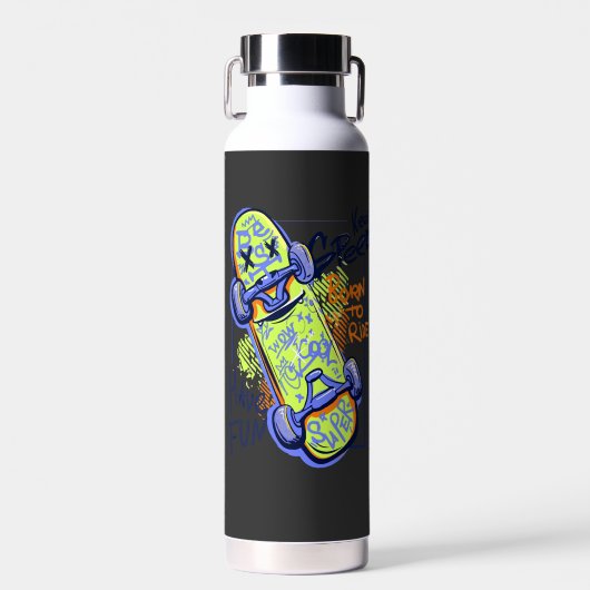 Born to ride  waterfles (Voorkant)