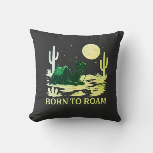 Born to Roam Kussen (Voorkant)