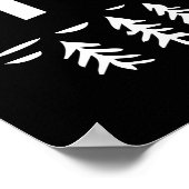 Born to Roam - Overal is Inspirerend voor thuis Poster (Hoek)