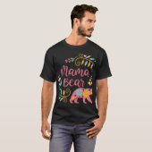 Born to Roam with Bears – Adventure  T-shirt (Voorkant volledig)