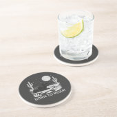 Born to Roam Zandsteen Onderzetter (Zijkant)