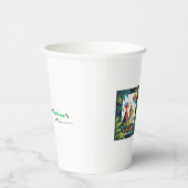 Born to Roar! Dino Paper Cup Papieren Bekers (Rechts)