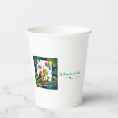 Born to Roar! Dino Paper Cup Papieren Bekers (Voorkant)