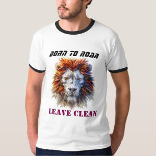 Born to Roar – Lion Face T-shirt