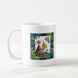 Born to Roar – Personalized Dinosaur Mug for Kids Koffiemok