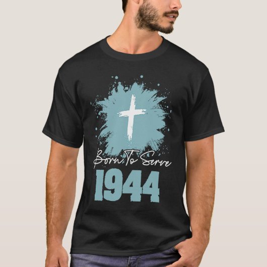 Born To Serve 1944 T-shirt (Voorkant)