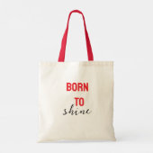 Born To Shine CHIBI POP Tote Bag (Achterkant)