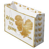 Born to Shine grote cadeautas (Voorkant Gekanteld)
