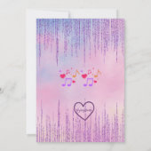 Born to Shine, Party Time, KPOP Girl Band Birthday Kaart (Achterkant)