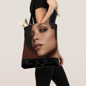 Born to Shine Photo Script Established Tote Bag (Dichtbij)