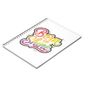 Born to Shine Pride | LGBTQ Rainbow Quote Art Notitieboek (Linkerzijde)