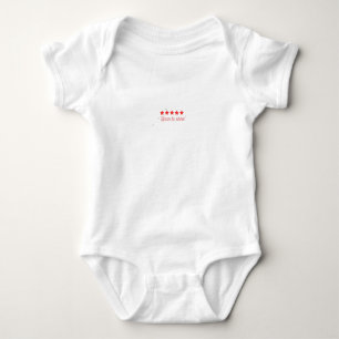 Born to Shine - Starry Baby Bodysuit" Romper