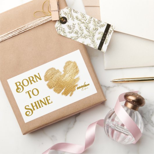Born to Shine Sticker van dichter Adiela Akoo (Geschenken)