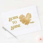Born to Shine Sticker van dichter Adiela Akoo (Envelop)