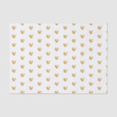 Born to Shine Witte & Gouden Tissuepapier (Voorkant)