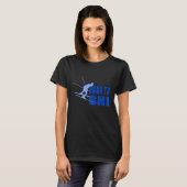 Born to Ski 2 T-shirt (Voorkant volledig)