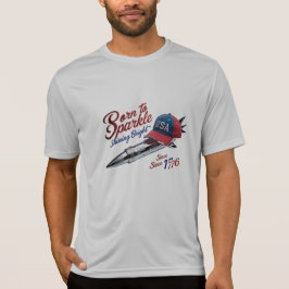 Born to Sparkle - Amerikaans T-shirt | Uitgevoerd,