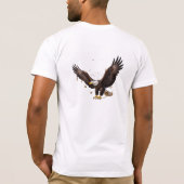 Born to Sparkle - Premium Eagle Freedom T-shirt (S (Achterkant)