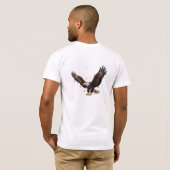 Born to Sparkle - Premium Eagle Freedom T-shirt (S (Achterkant volledig)