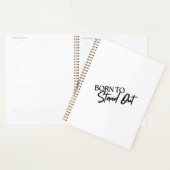 "Born to Stand Out” Motivational Quote Design Planner (Display)